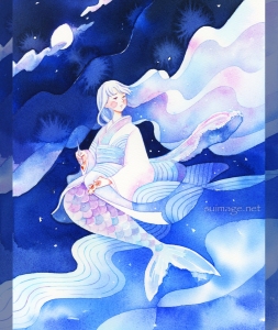 「赤いろうそくと人魚」Red Candles and Mermaid